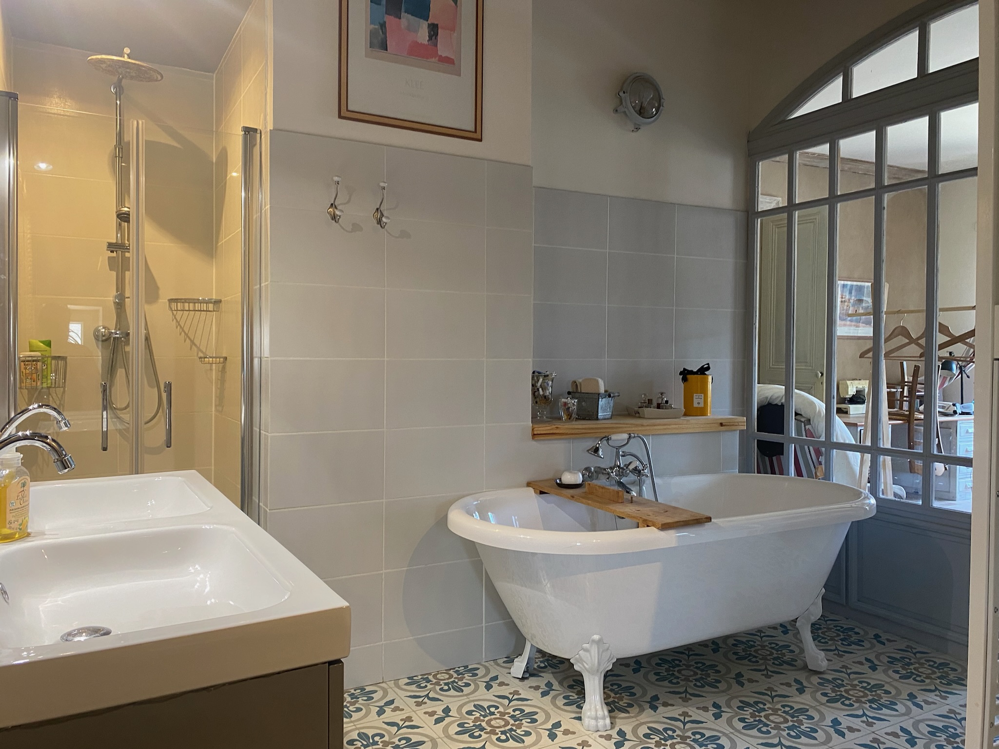 Chambre 1 (RDC) : Salle de bain
